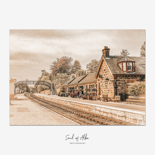 Boat of Garten Station | Scottish Highlands Fine Art Print - Soul of Alba Photography