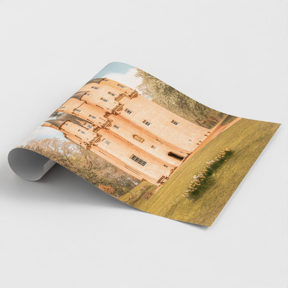 Craigievar Castle stone detail Scottish castle photography