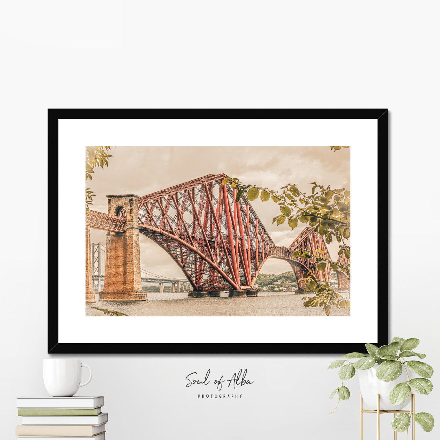 Forth Bridge, Edinburgh framed print