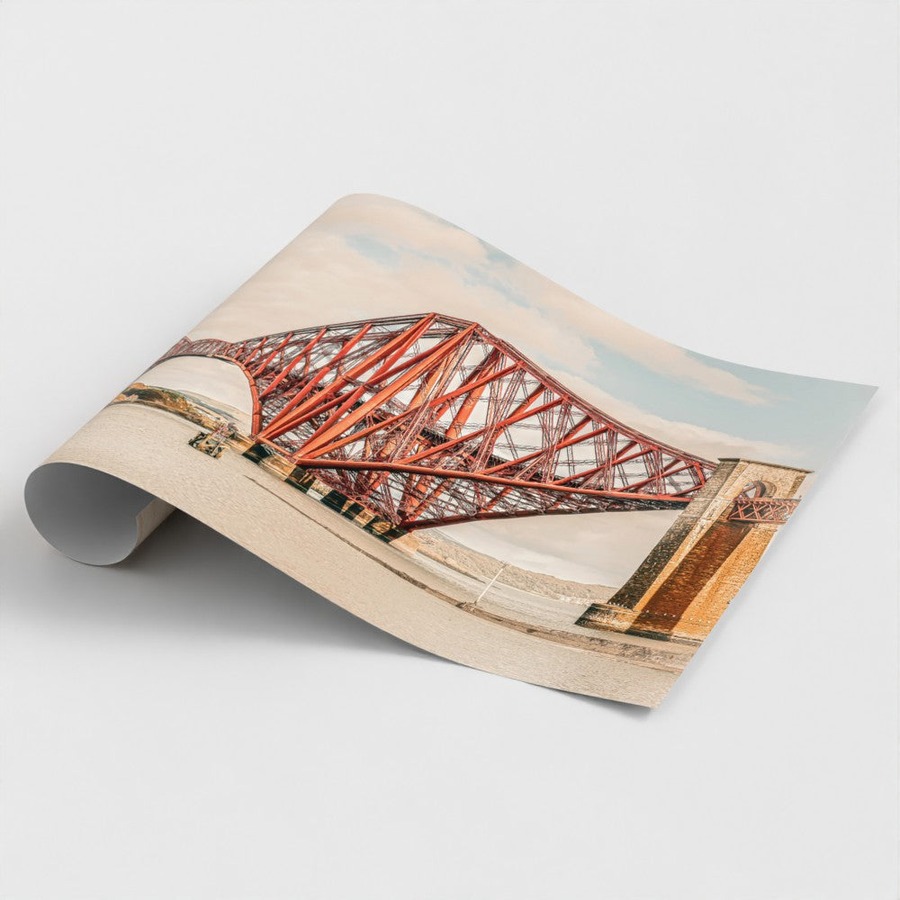 Forth Bridge unframed fine art print on premium matte paper Scotland railway photography
