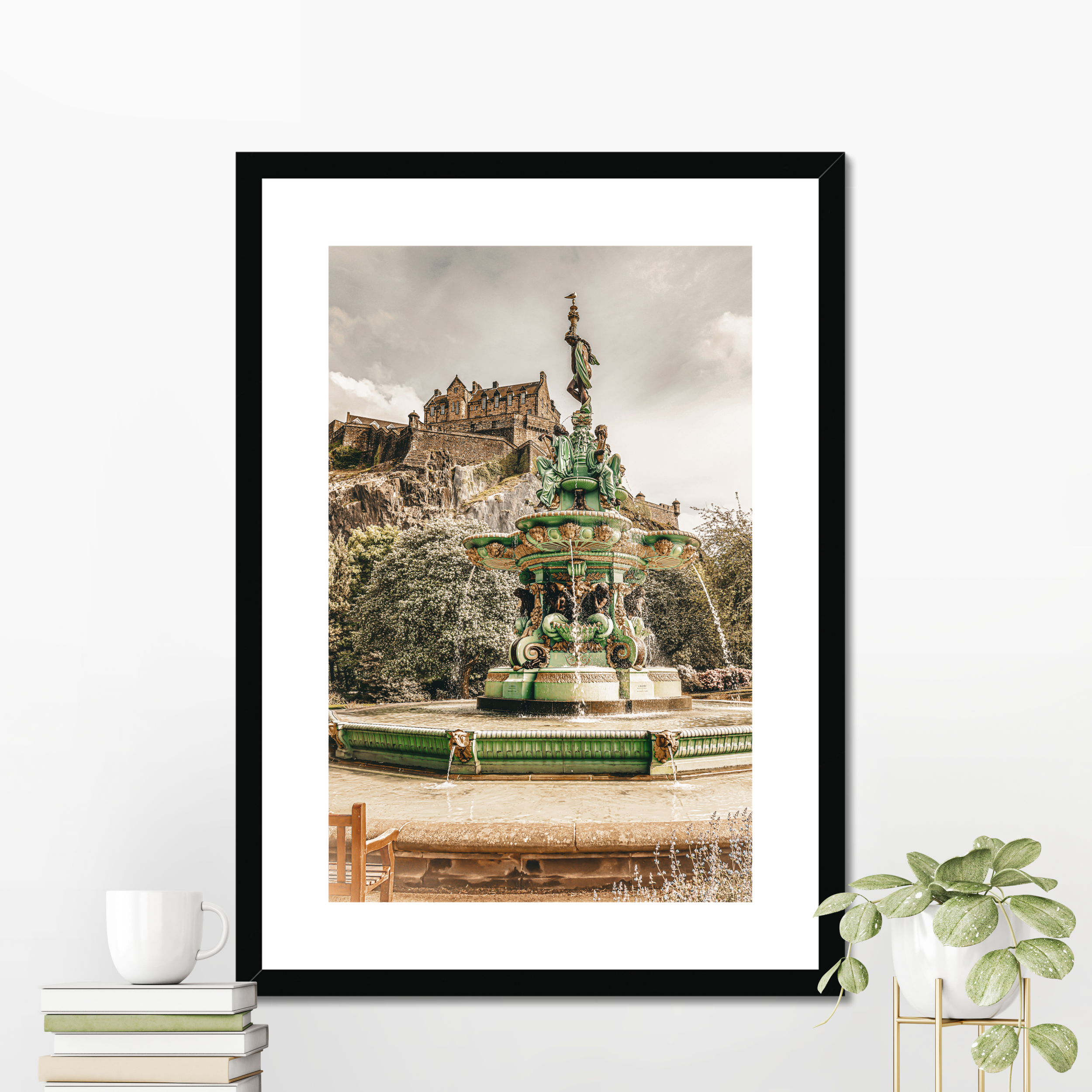 Ross Fountain Beneath the Castle | Princes Street Gardens