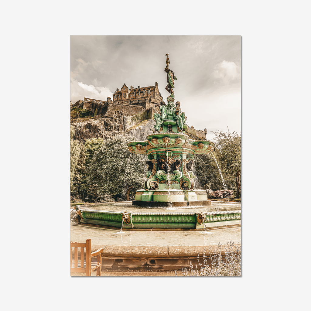 Ross Fountain Beneath the Castle | Princes Street Gardens