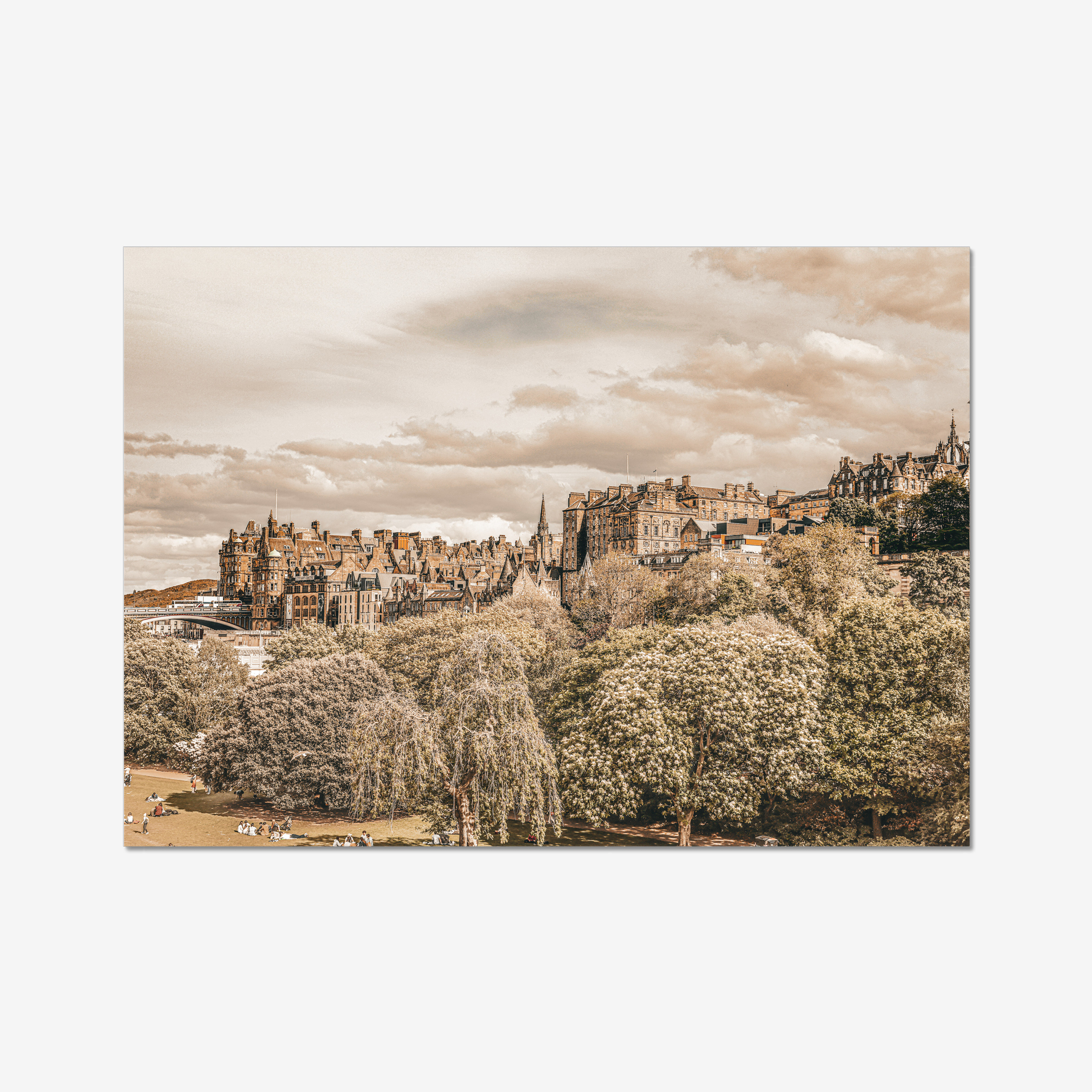 Beneath Edinburgh Skies | Princes Street Gardens