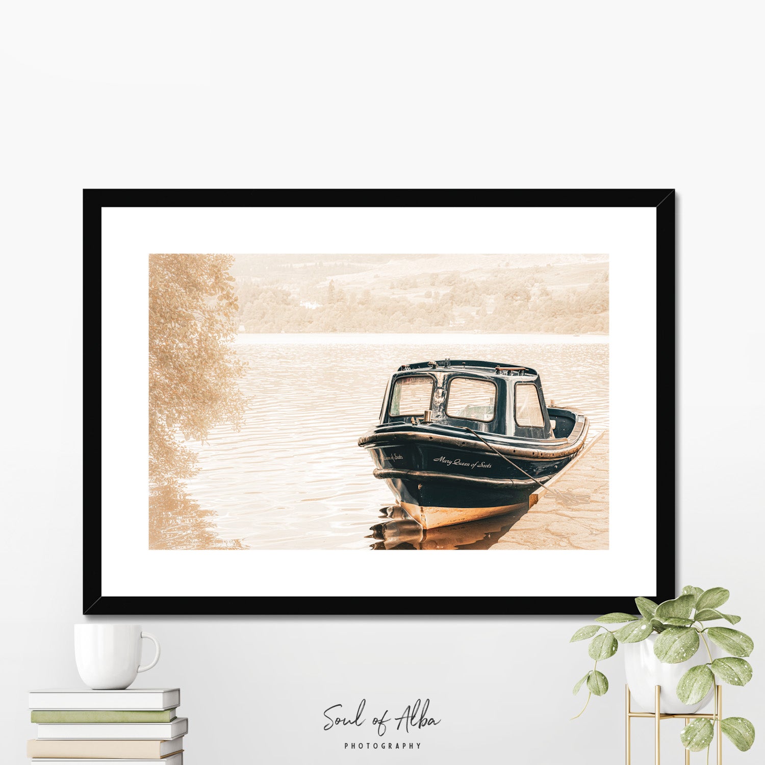 Lake of Menteith | Inchmahome framed print- Soul of Alba Photography