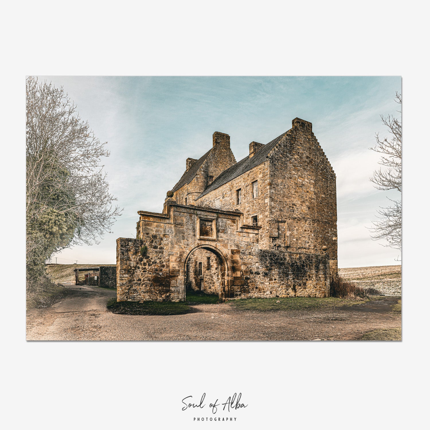 Midhope Castle (Lallybroch) | Scotland fine art print - Soul of Alba Photography