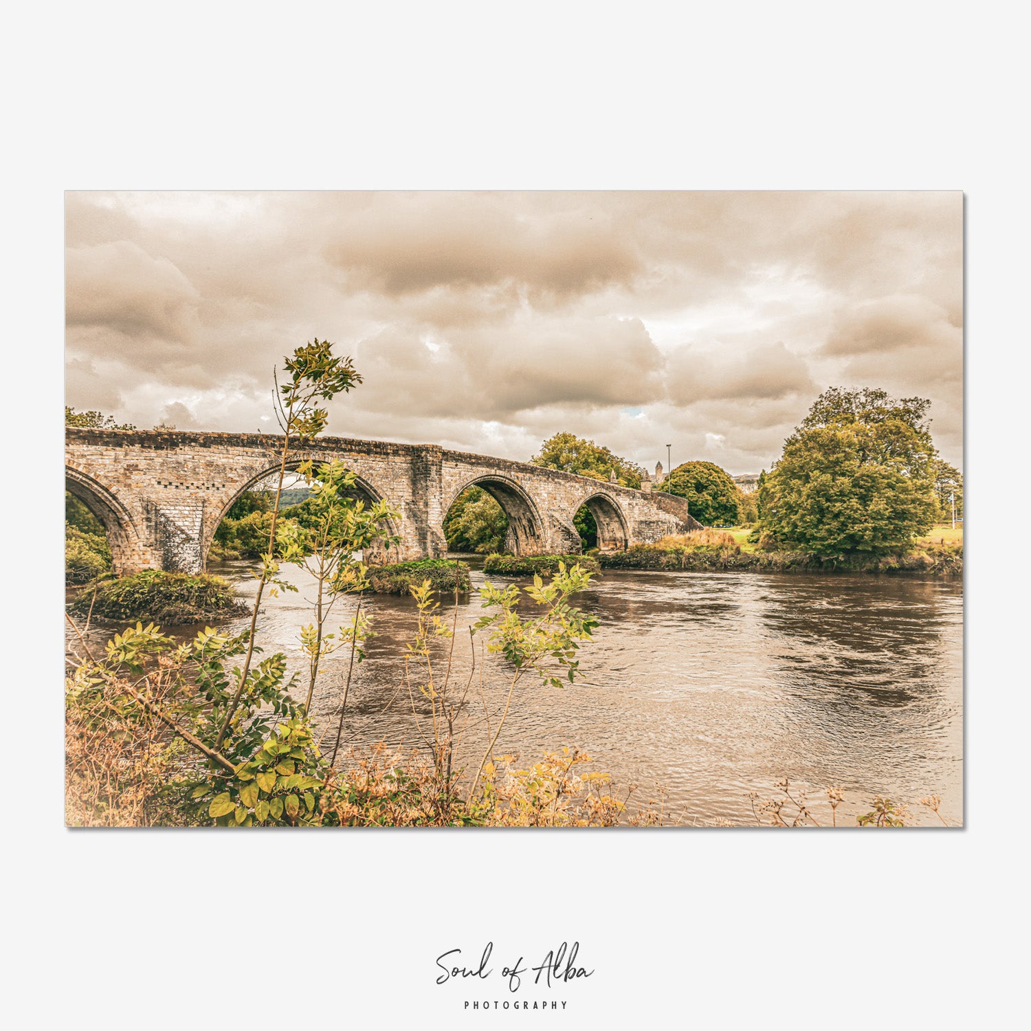 Old Stirling Bridge | Stirling, Scotland fine art print - Soul of Alba Photography