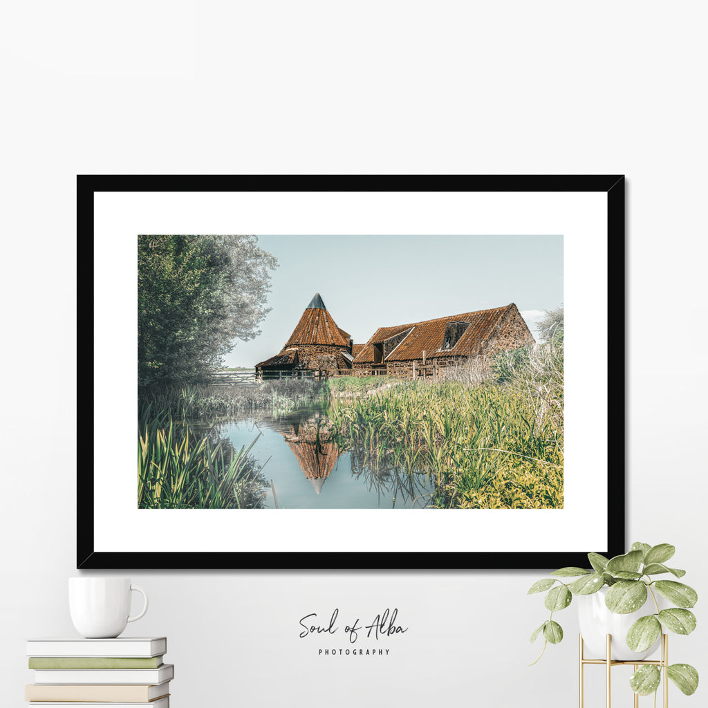 Reflections of Preston Mill | East Lothian print - Soul of Alba Photography