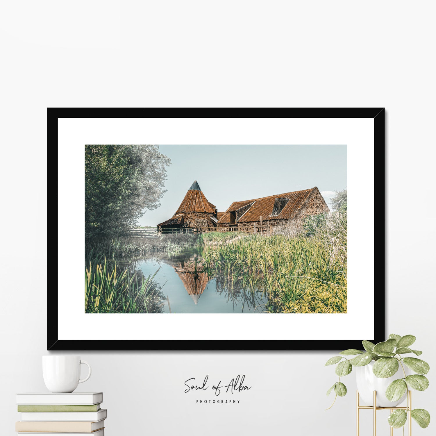 Reflections of Preston Mill | East Lothian print - Soul of Alba Photography