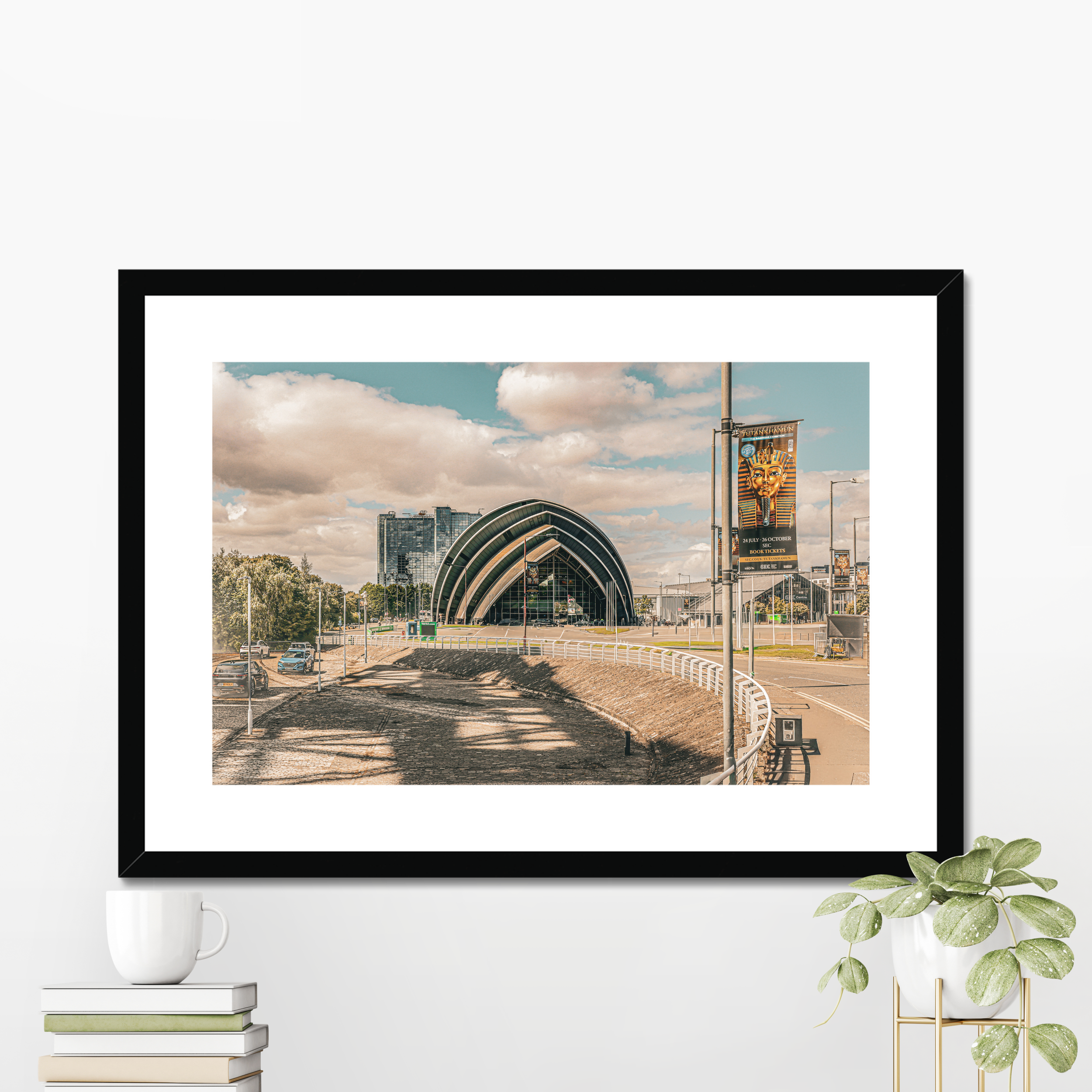SEC Armadillo Glasgow print detail — Clyde Auditorium Scottish architecture photography