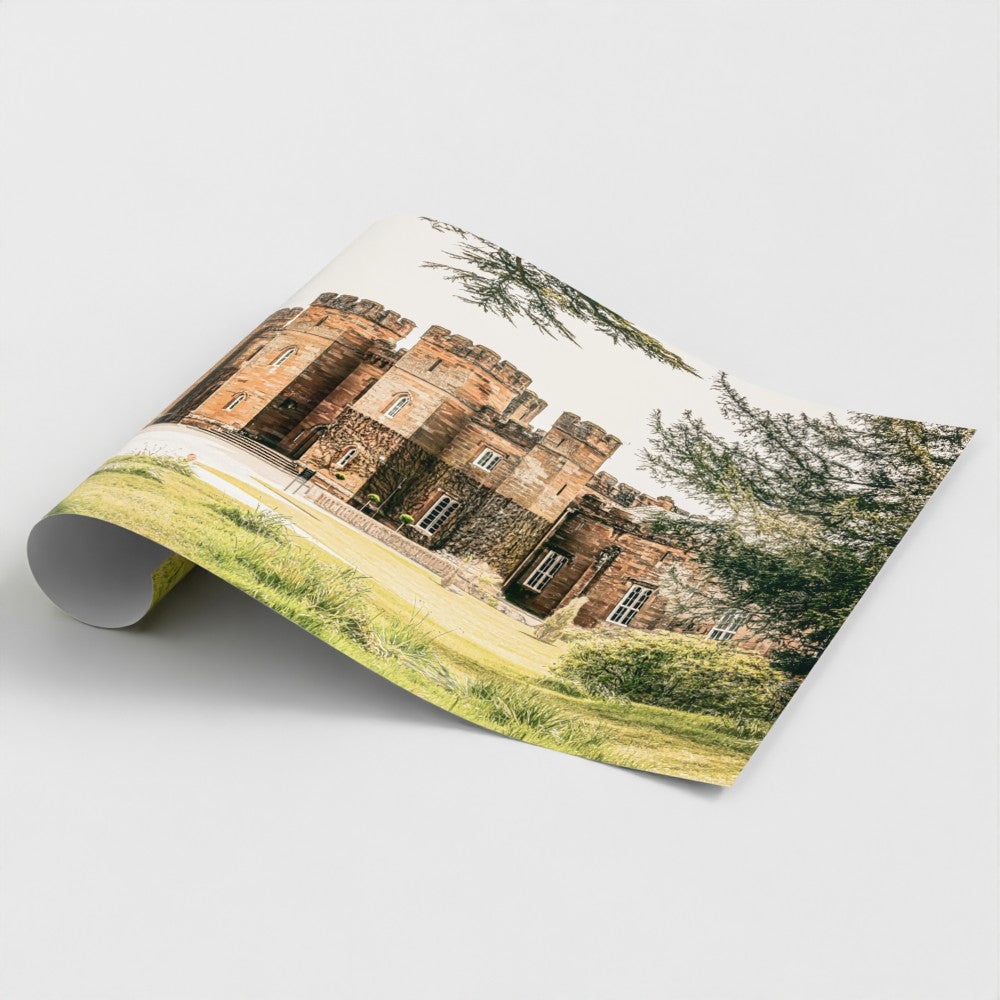 Rolled fine art print of Scone Palace in Perthshire, Scotland, professionally printed from an original Soul of Alba Photography image.