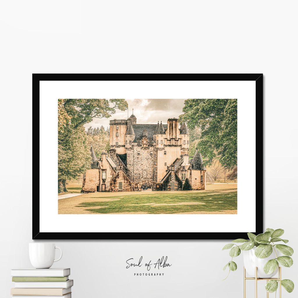 The Walled Stronghold | Castle Fraser, Aberdeenshire print