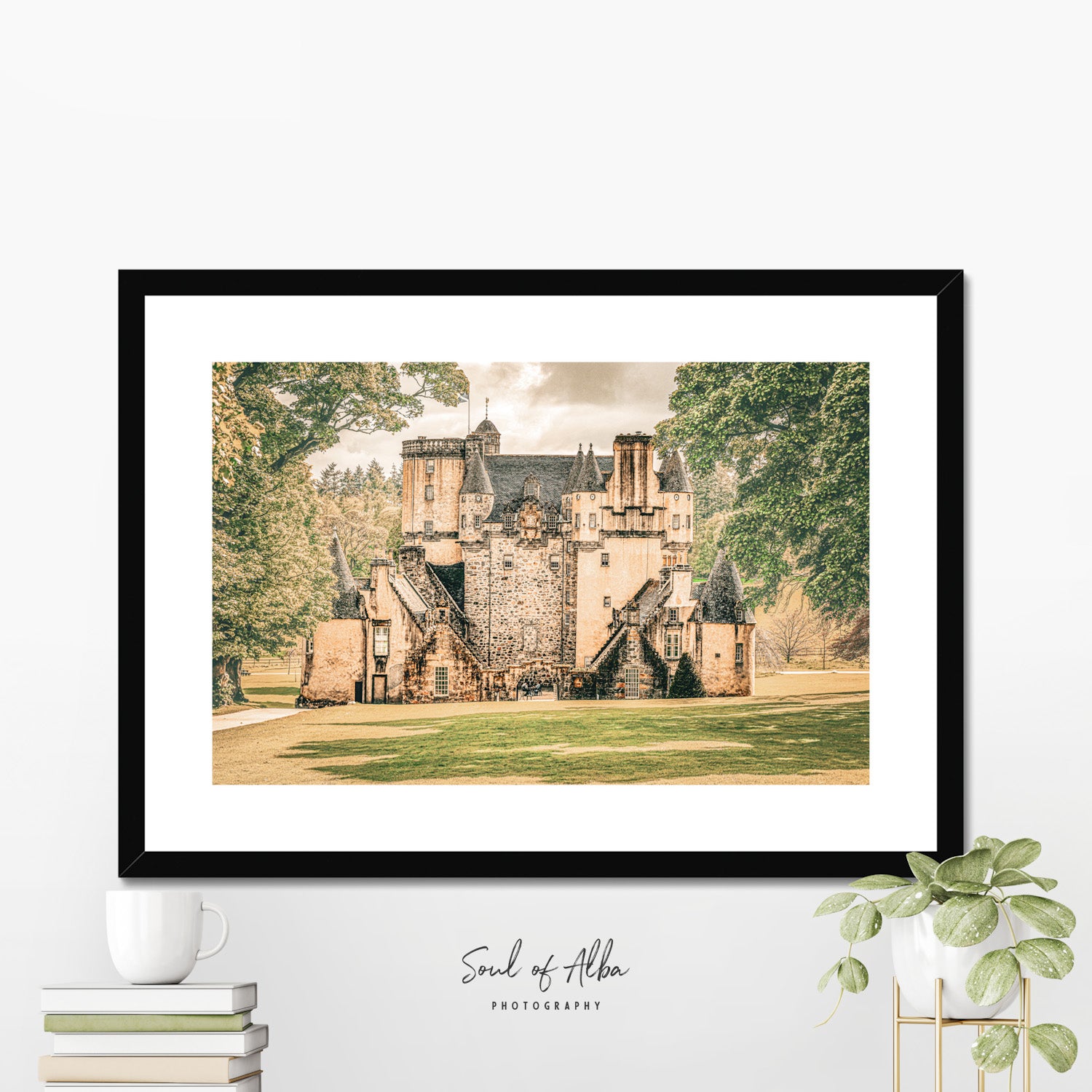 The Walled Stronghold | Castle Fraser, Aberdeenshire print