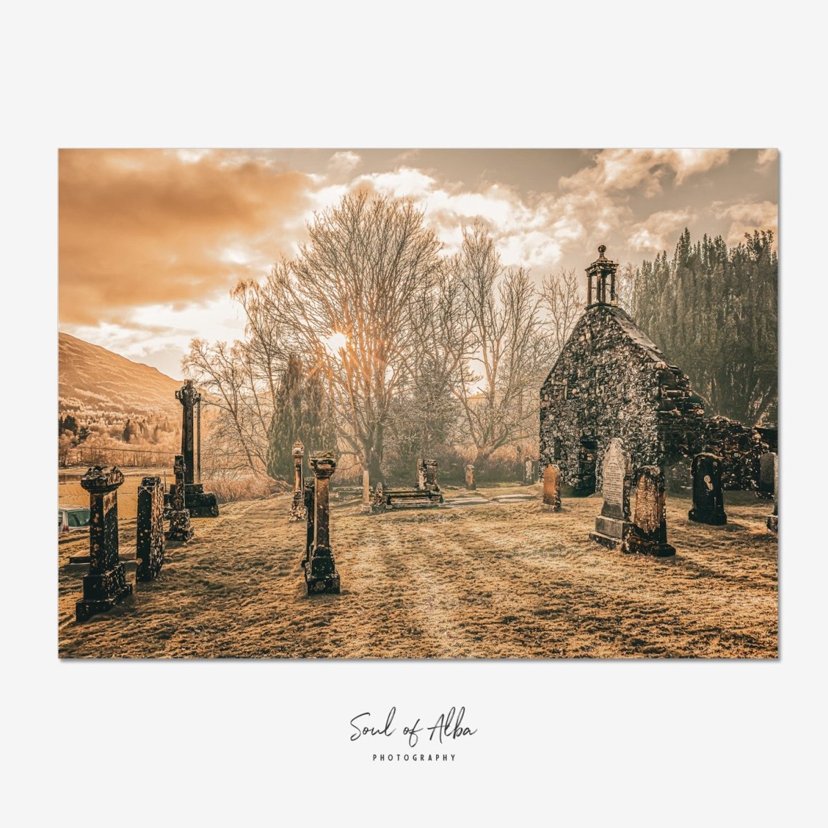 Balquhidder Kirk, Perthshire | Fine Art Print - Soul of Alba Photography