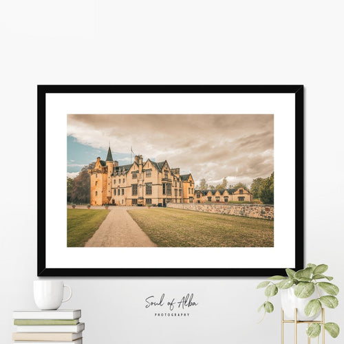 Brodie Castle, Sideview, Moray | Historic Scottish Castle Fine Art Print - Soul of Alba Photography