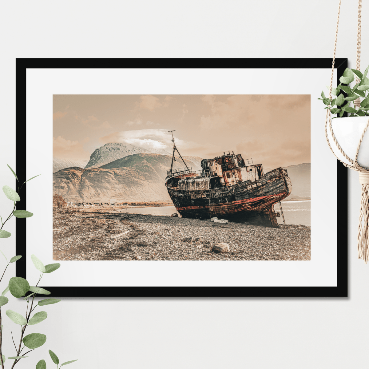 Corpach Shipwreck | Ben Nevis Scottish Highlands - Soul of Alba Photography