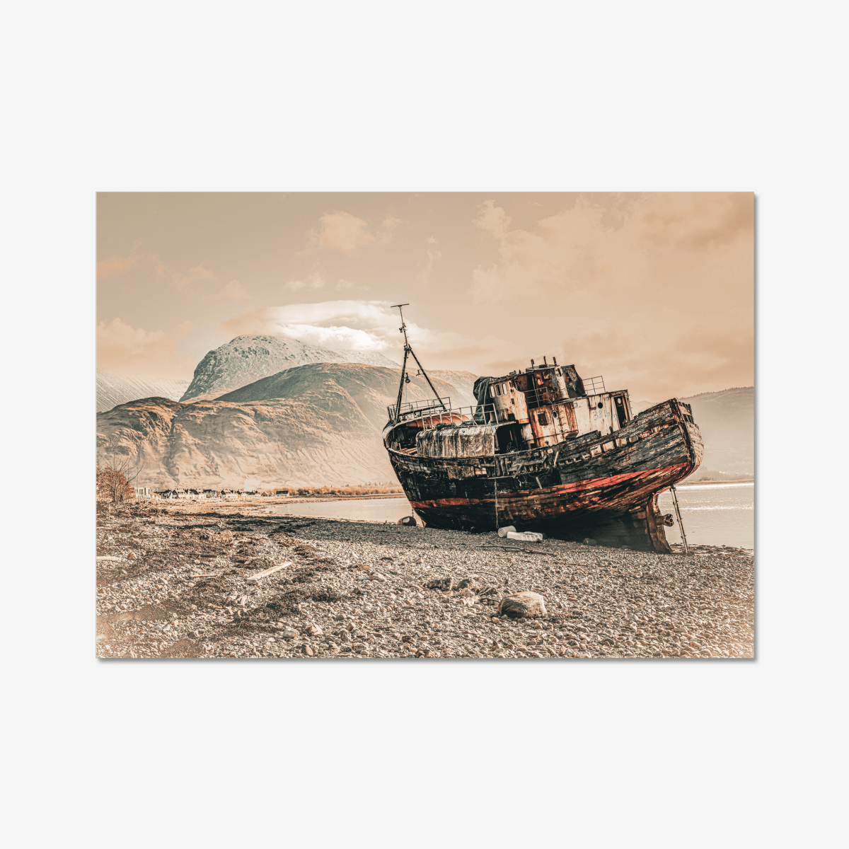 Corpach Shipwreck | Ben Nevis Scottish Highlands - Soul of Alba Photography