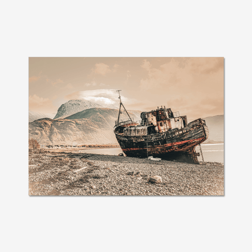 Corpach Shipwreck | Ben Nevis Scottish Highlands - Soul of Alba Photography