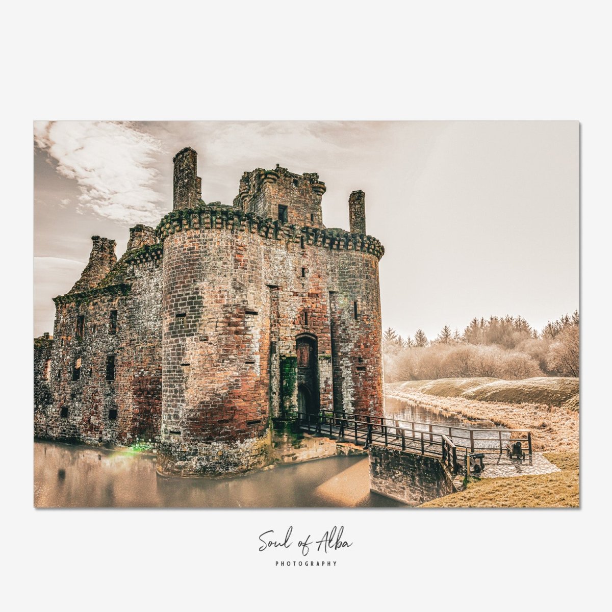 Reflections of Siege and Stone | Caerlaverock Castle - Soul of Alba Photography
