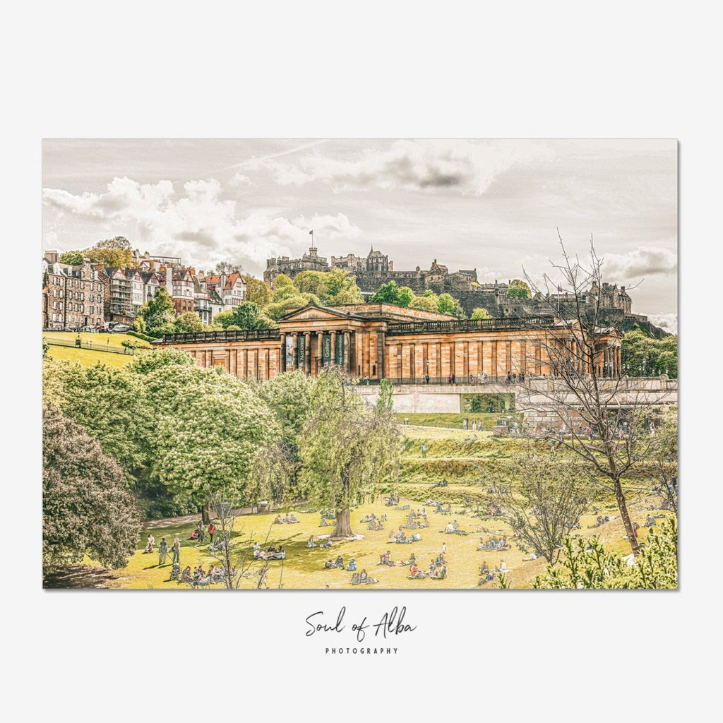 The Gardens Beneath the Castle | Princes Street Gardens, Edinburgh - Soul of Alba Photography